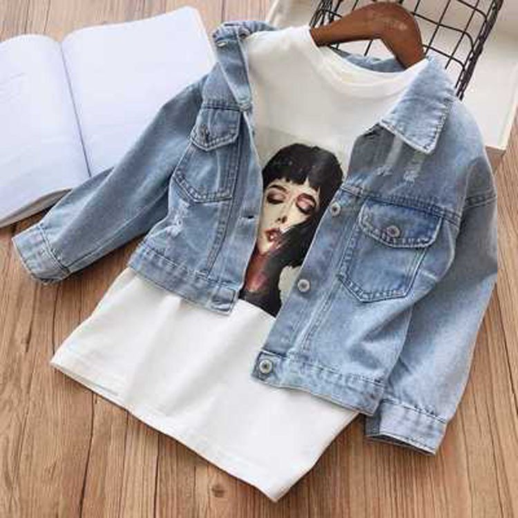 Floral Denim Jacket