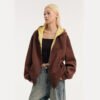 Retro Cardigan Hoodie