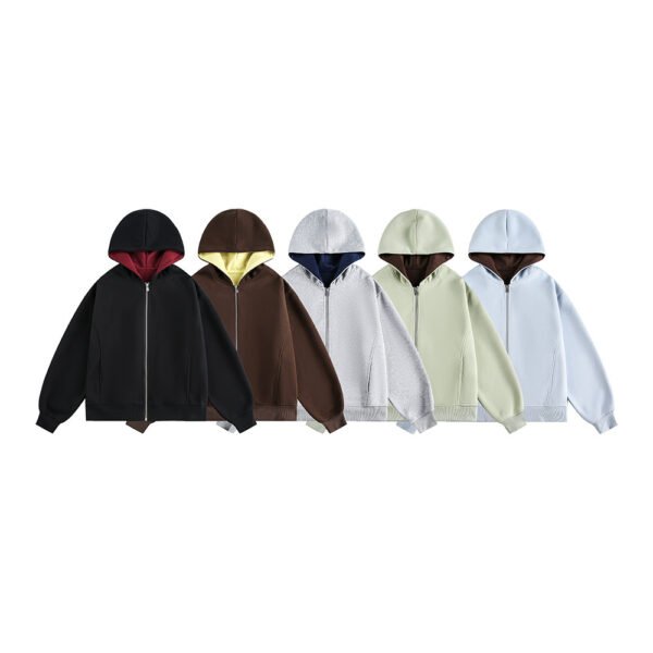 Retro Cardigan Hoodie