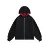 Retro Cardigan Hoodie