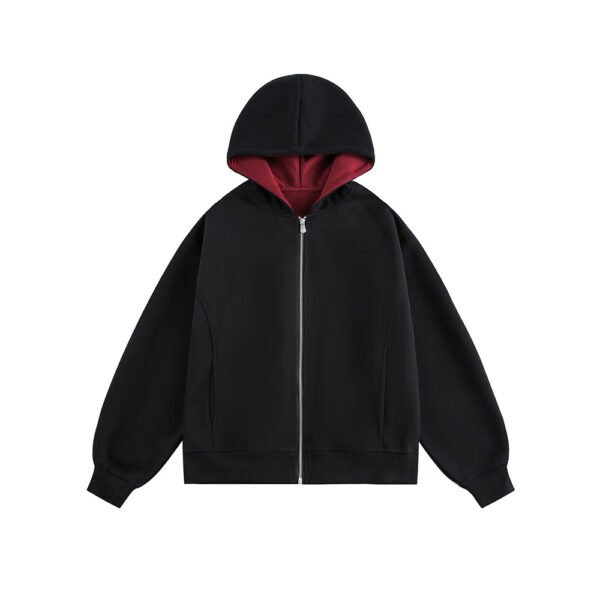 Retro Cardigan Hoodie