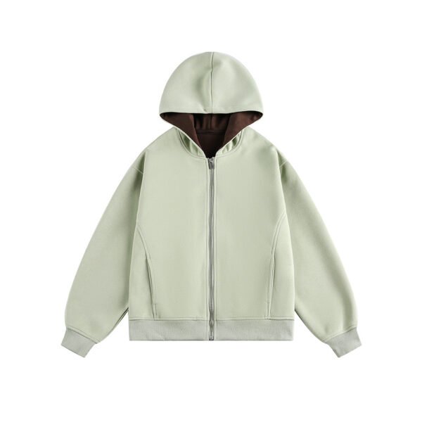 Retro Cardigan Hoodie