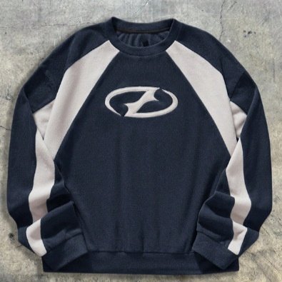Colorblock Crewneck