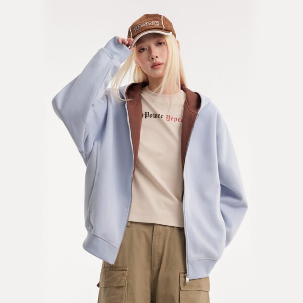 Retro Cardigan Hoodie