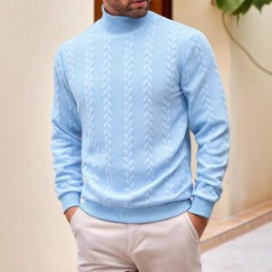 Jacquard Knit Sweater