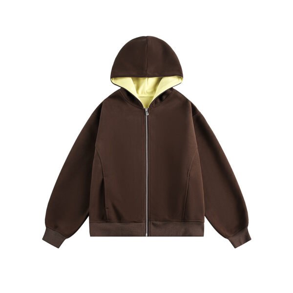 Retro Cardigan Hoodie